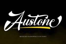 Austone – Personal Use Font