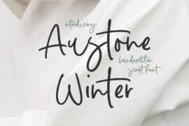 Austone Winter Font