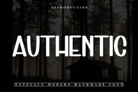 Authentic Font