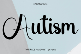 Autism Font