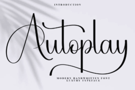 Autoplay Font