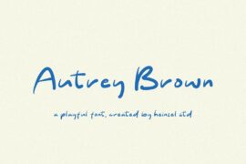 Autrey Brown Font