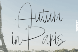 Autumn inParis Font