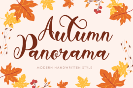 Autumn Panorama Font