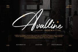 Avalline Demo Font