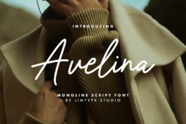 Avelina Script Font – DEMO Font