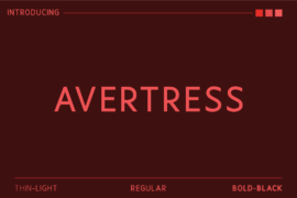 Avertress Font Family