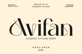 Avifan DEMO Font