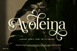 Avoleina Demo Font Family
