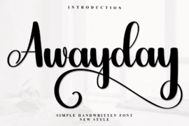 Awayday Font