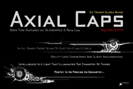 Axial Caps Font Family