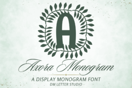 Axora Monogram Font
