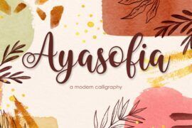 Ayasofia script Font