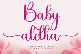 Baby Aletha Font