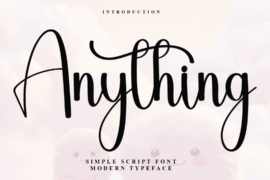 Baby Anything Font