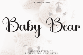 Baby Bear Font