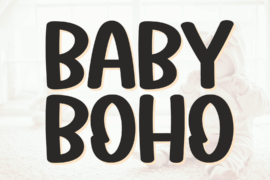 Baby Boho Font