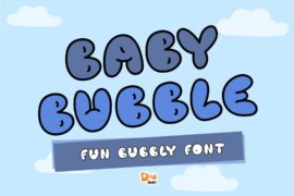 Baby Bubble Font