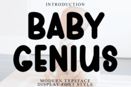 Baby Genius Font