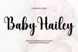 Baby Hailey Font