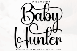 Baby Hunter Font