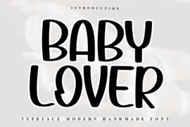 Baby Lover Font