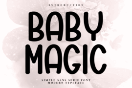 Baby Magic Font