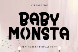 Baby Monsta Font