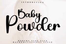 Baby Powder Font