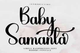 Baby Samanta Font