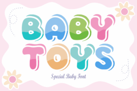 Baby Toys Font