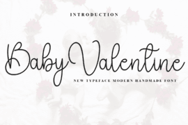 Baby Valentine Font