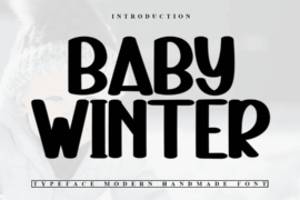Baby Winter Font