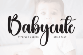 Babycute Font