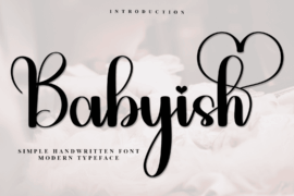 Babyish Font