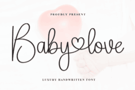 Babylove Font