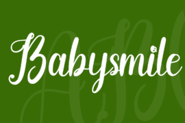 Babysmile Font