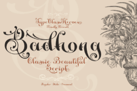 Badhong DEMO Font