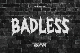 BadlessDemo Font