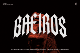 BAEIROS REGULAR Font