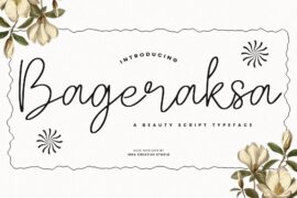 Bageraksa Personal Use Font