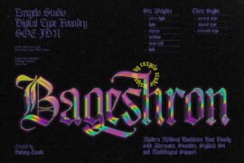Bageshron Demo Font Family