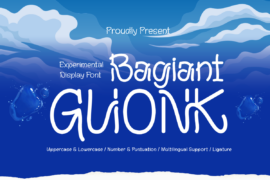 Bagiant Guonk Trial Font