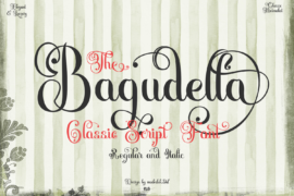 Bagudella DEMO Font
