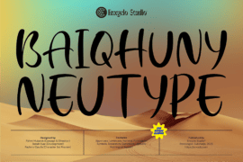 Baiqhuny Font