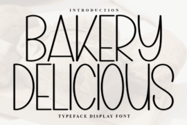 Bakery Delicious Font