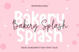 Bakery Splash Font
