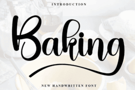 Baking Font