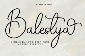 Balestya Font