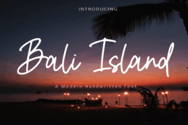 Bali Island Font